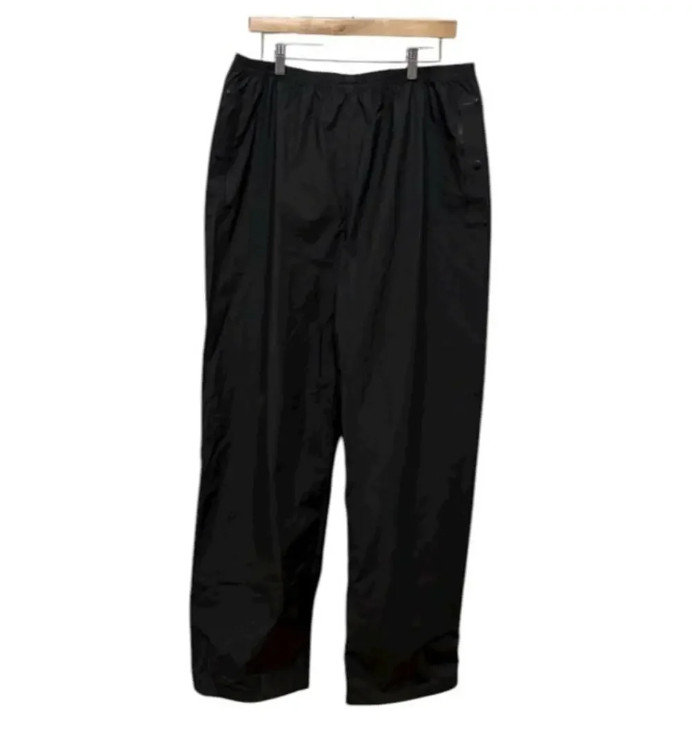 Columbia Men's Black Rain Pants Sz XL